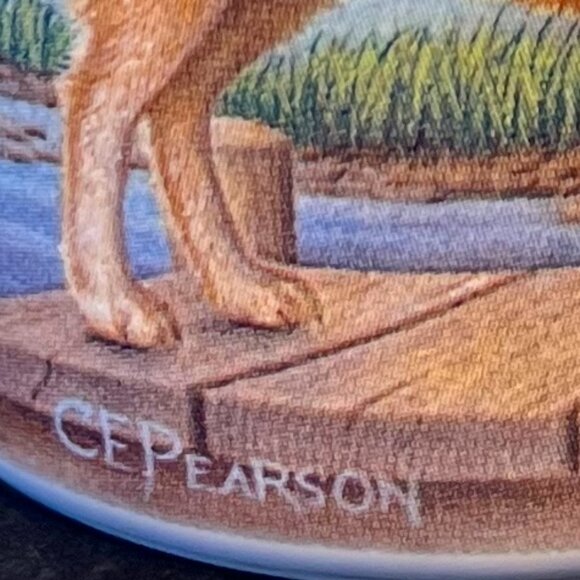 POTPOURRI DESIGNS Golden Retriever Mug w/ Artwork by C.E. Pearson ~ Dog Lover - Picture 15 of 15